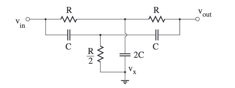 Twin-T Filter Diagram